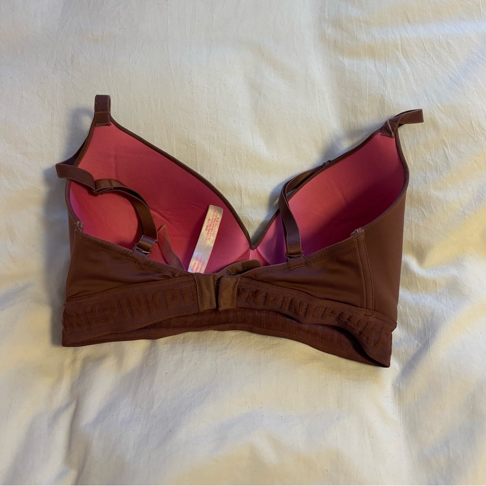 Pink Wireless Bra - Picture 2 of 3